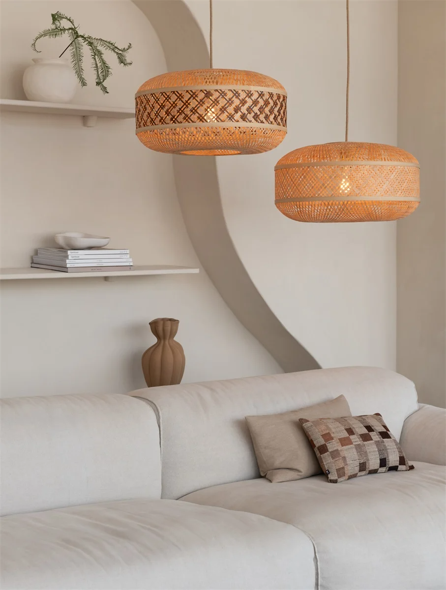 Suspension Langkawi en bamboo au design naturel par Good & Mojo